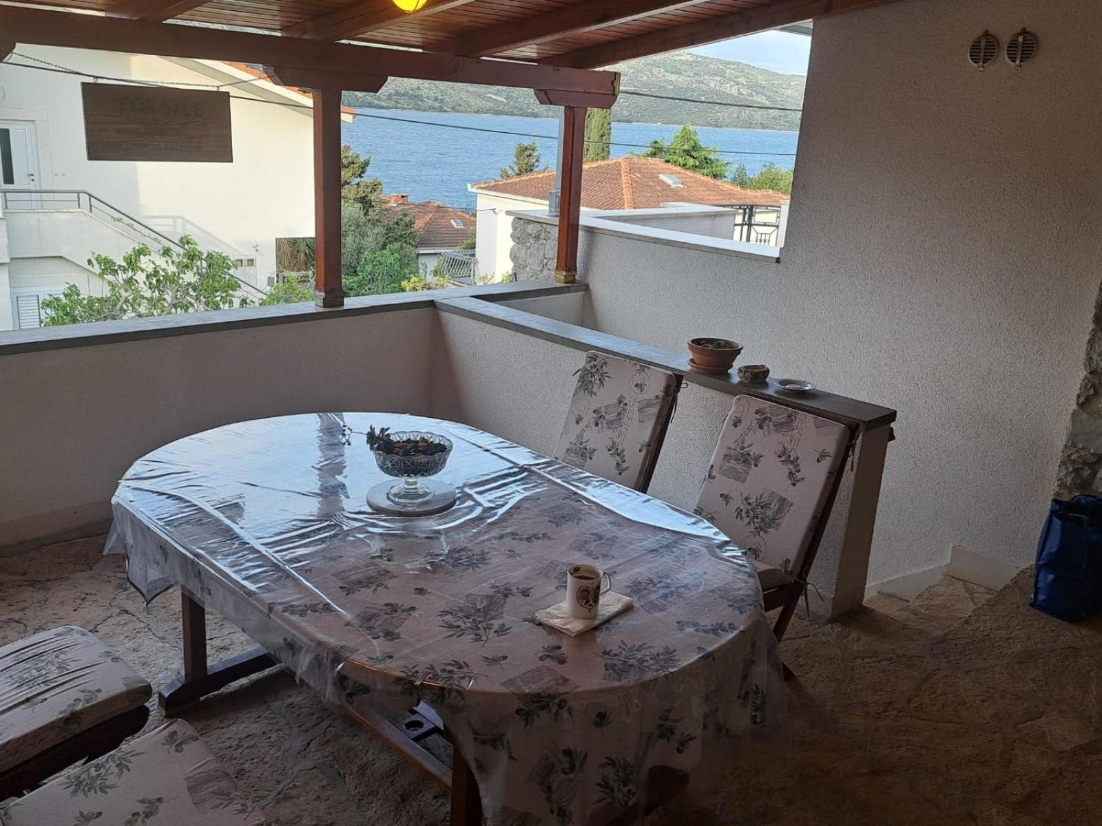 Villa Apartments Oliva Seget Vranjica Kültér fotó